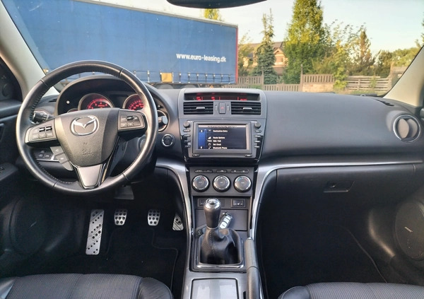 Mazda 6 cena 16800 przebieg: 143000, rok produkcji 2011 z Piła małe 277